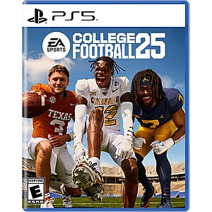 EA SPORTS College Football 25 (PS5) $10 + Free Shipping w/ Prime or on orders over $35