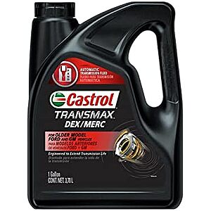 [SnS] $20.88 | Castrol Transmax DEX/MERC Automatic Transmission Fluid, 1 Gallon at Amazon