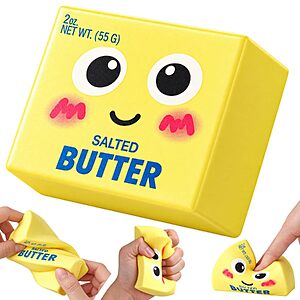 Butter Squishy Slow Rising Stress Relief Squeeze Toy $4.99 + Free Shipping w/ Prime or on $35+