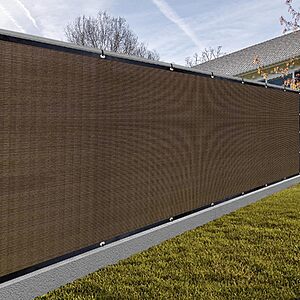 6' x 20' Sunny Guard Heavy Duty HDPE Privacy Fence Screen $11.74 + Free Shipping w/ Prime or on $35+