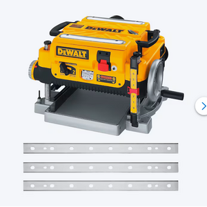 DEWALT 13-in 15-Amp Planer & 3-Pack Reversible Replacement Planer Knives $599