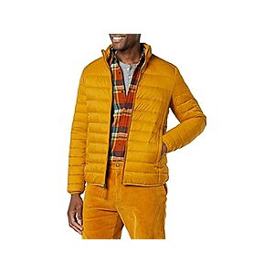 Woot! App: Amazon Essentials Men's Lightweight Water-Resistant Packable Puffer Jacket (Various) $11.99, Snow Jacket $21.59 + Free Shipping w/ Prime or $6 Fee per Order