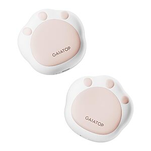 Gaiatop Rechargeable Cat Paw Hand Warmers (2 Pack) $8.99 + Free Shipping