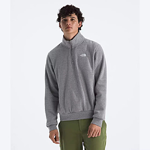 $33.12: The North Face Men's Evolution 1/4 Zip Pullover(Grey, L-XXL) at Dick's Sporting Goods