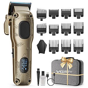 Amazon – VGRPRO Professional Cordless Hair Clippers - $17.49 w/ Code
