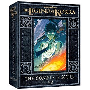 Legend of Korra: The Complete Series (Blu-Ray Steelbook) $12.49 via Amazon