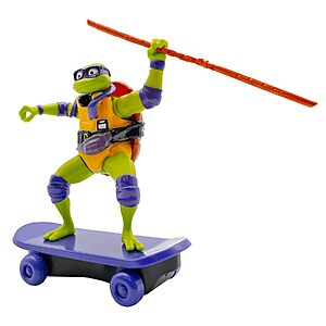 TMNT Mutant Mayhem Sewer Shredders Donatello Pullback Skateboard Toy $5.99 + Free Shipping w/ Prime or on $35+