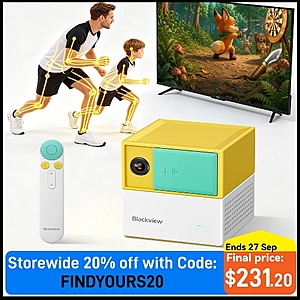 Blackview PlayPop 8 AI Motion Game Console $231.20 after coupon