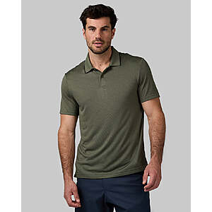32 Degrees Men's Air Luxe Polo Shirt (Various) $5.99 + Free Shipping on $24+