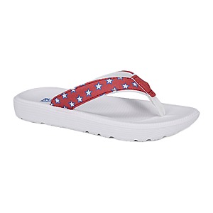 Rugged Shark Kids Americana Flip Flop Sandals (White) $4.97 + Free Shipping w/ Walmart+ or on $35+