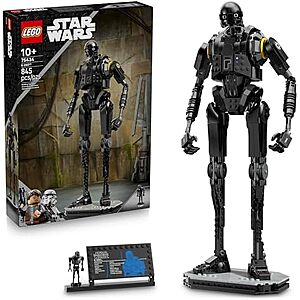 $71.99* | 845-Pc LEGO Star Wars Andor K-2SO Security Droid Building Toy at Amazon