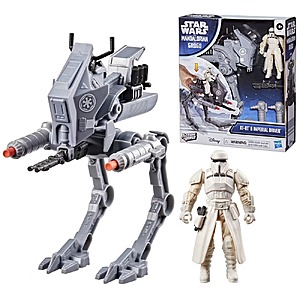Star Wars ActionVerse: 8.3"  AT-RT Vehicle & 4.5" Imperial Remnant AT-RT Driver Action Figure Set $15.99 + Free Shipping