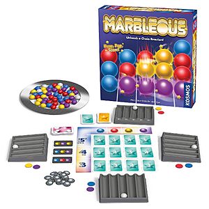 Marbleous Roll & Pop Marble Matching Strategy Board Game $8.49 + Free Shipping w/ Prime or on $35+