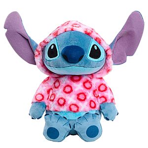 Disney Stitch 13" Valentine's Heart Hoodie Large Plush Stuffed Animal $9.99 + Free Shipping w/ Prime or on $35+