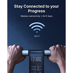 RENPHO Smart Scale with Large Handle Display, Wi-Fi & Wireless Connection $99.99
