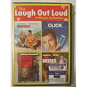 Laugh Out Loud Collection 4 Movies Collection Adam Sandler DVD $5