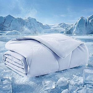 [Prime] 30"x40" Bedsure ArcticMax Cooling Dog Blanket (Powder Blue, Medium) $14.39 + Free Shipping