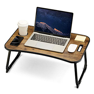 Foldable Lap Desk with Cup Holder $9.99 + Free Shipping