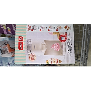Dash soft ice cream maker half price Bj