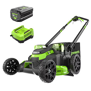 Greenworks 80-volt, 25-in Self Propelled Battery Walk Mower with (1) 4 Ah Battery & Charger Included $600