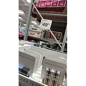 Designer perfumes at Sam's Club (In-store only)