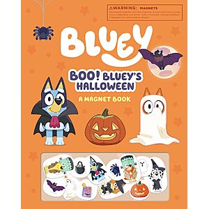 Bluey's Halloween: A Magnet Book $6.38 + Free Shipping w/ Prime or on $35+