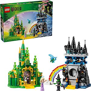 LEGO Wicked Emerald City & Kiamo Ko Castle Building Set (75689) $63.99 + Free Shipping