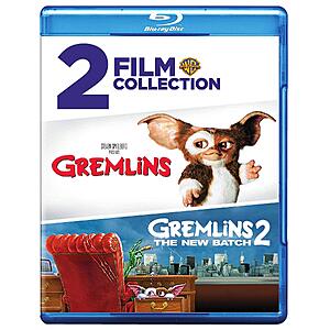 Gremlins/Gremlins 2 Blu Ray $6.96 Amazon.com