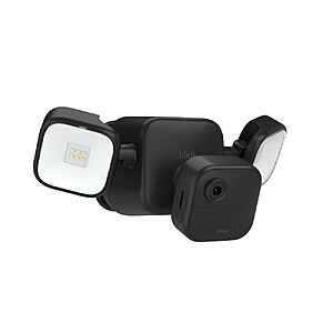 Blink Outdoor 4 Floodlight Camera - Wireless smart security camera, 700 lumens, two-year battery life, enhanced motion detection, Sync Module Core included — 1 camera system $40