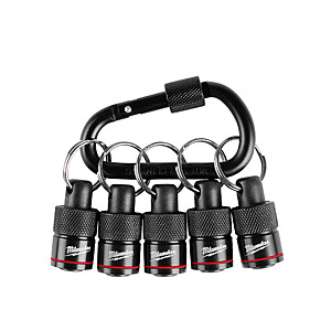 Milwaukee Tool 48-32-4537 Bit Holder with Carabiner 5 Piece $10.99 at Fasteners Inc