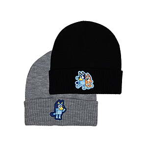 2-Pack Bluey Men's Beanie Style Hat Set (One Size) $5.30 + Free S&H w/ Walmart+ or on $35+
