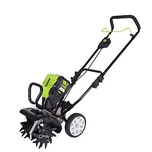Greenworks Pro 80-volt Lithium ion (Li-ion) Forward-rotating Cordless Electric Cultivator ( Charger Not Included ) | TL80L00 $169