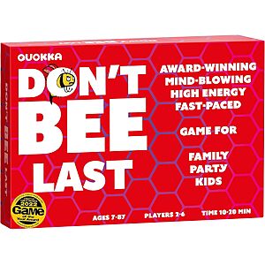 Quokka Don't BEE Last Family Card Game (2-6 Players) $8.99 + Free Shipping w/ Prime or on $35+