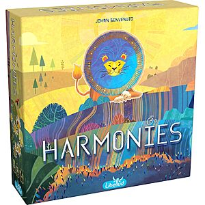 Asmodee Harmonies Strategy Board Game (1-4 Players) $27.19 + Free Shipping w/ Prime or on $35+