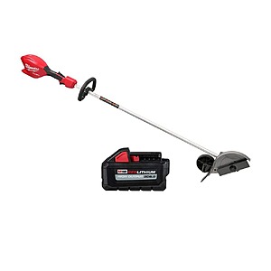 Milwaukee M18 FUEL 18V 8 in. Brushless Cordless Battery Powered Straight Shaft Lawn Edger, M18 High Output 6.0 Ah Battery $329