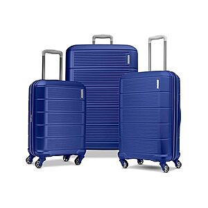 American Tourister Stratum 2.0 Hardside Expandable Luggage with Spinners | Sapphire Blue | 3PC (CO/MED/LG) $99.99