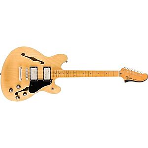 $399.95* | Squier Classic Vibe Starcaster Electric Guitar, Natural, Maple Fingerboard at Amazon
