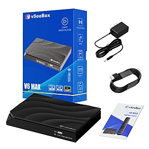 vSeeBox V6 Max 64GB 8K HD Smart Media Player $249.10 + Free Shipping