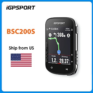 iGPSPORT BSC200S GPS Bike Computer Route Navigation $49.7 + Free Shipping $49.65