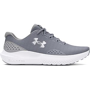 $38.97: Under Armour Men's Charged Surge 4, 101 Gray (Various Sizes 7-15)