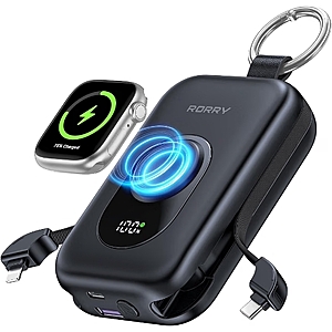 RORRY CharmGo 20000mAh Portable Charger $29.67 after coupon