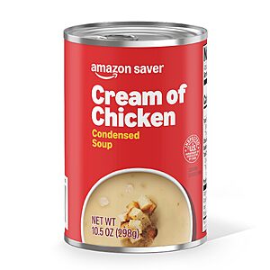 Amazon Saver, Condensed Cream Of Chicken Soup, 10.5 Oz (Previously Amazon Fresh) x 4~$2.28 After Multibuy & S&S @ Amazon