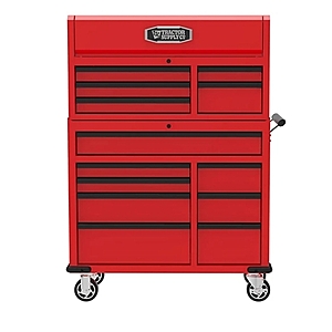 Tractor Supply 42 in. 13-Drawer Tool Chest and Cabinet Combo, Red,  $599.99, Tractor Supply