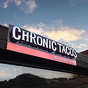 Chronic Tacos: Weeklong Promotions for National Taco Day 10/5 - 10/9, Rewards Acct & App Required, BOGO, Free Taco, etc. $4.2