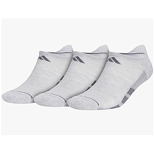 Adidas men’s no show shocks 3 pack $5