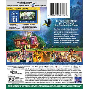 Encanto Blu Ray + DVD + Digital Copy $14.96 Amazon.com