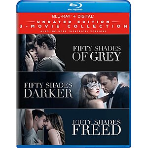 Fifty Shades: 3-Movie Collection [Blu-ray] $12.33 Amazon.com