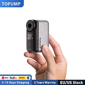 TOPUMP TB2 PRO Electric Mini Portable Pump $31.3 + Free Shipping