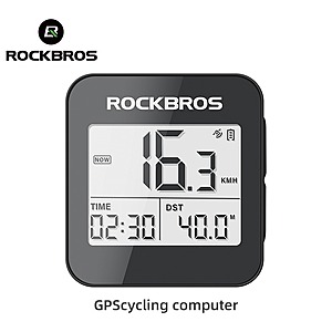 ROCKBROS GPS Bike Computer Wireless Speedometer $20.15 + Free Shipping