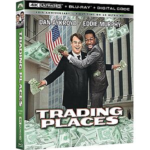 $14.35* | Trading Places: 40th Anniversary (4K UHD + Blu-ray + Digital) at Amazon